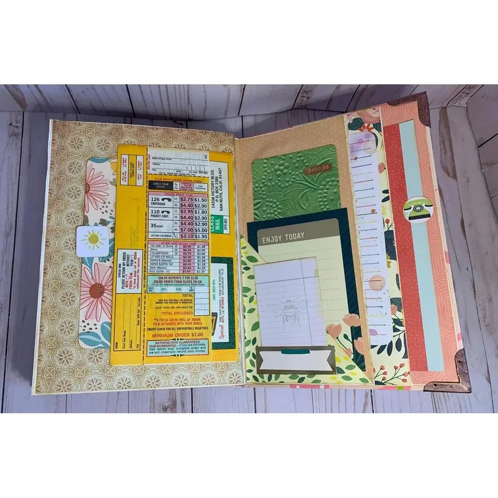 Jump In! altered book junk journal travelers notebook‎ 10x8